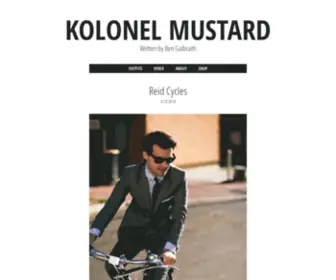 Kolonelmustard.com(Kolonel Mustard) Screenshot