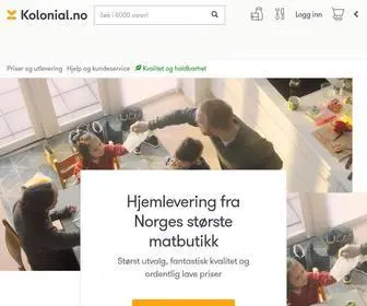 Kolonial.no(Gjør) Screenshot