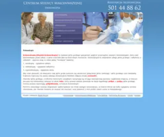 Kolonoskopia.com(Centrum Medycyny Małoinwazyjnej) Screenshot
