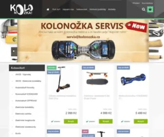 Kolonozka.cz(Kolonožka) Screenshot