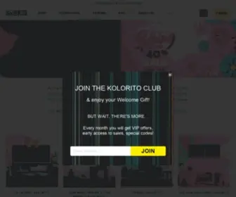 Kolorito.com(Shop the best) Screenshot