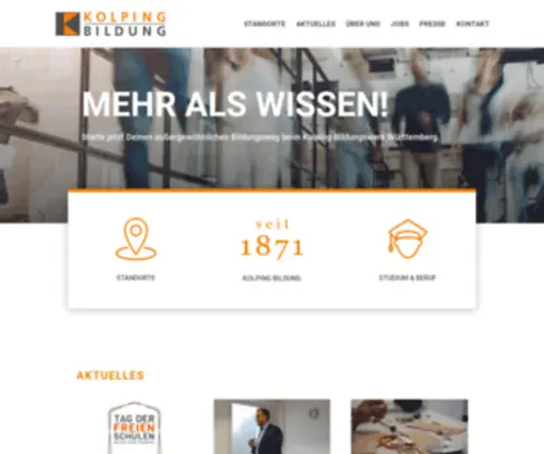 Kolping-Bildungswerk.de(Kolping Bildung) Screenshot