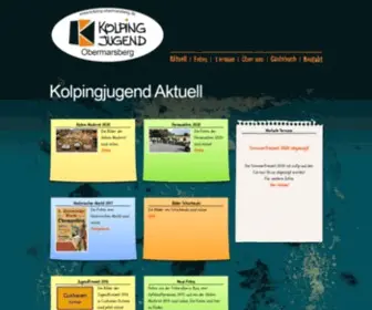 Kolping-Obermarsberg.de(Kolpingjugend Aktuell) Screenshot