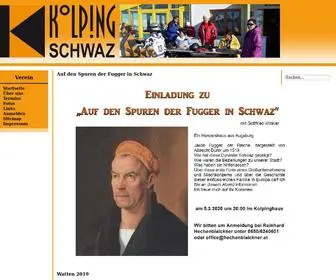 Kolping-SChwaz.at(Kolpingsfamilie Schwaz) Screenshot