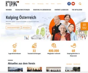 Kolping.at(Österreich) Screenshot