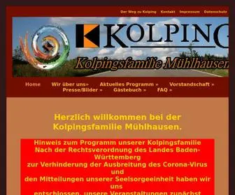 Kolpingfamilie-Muehlhausen.de(Mühlhausen) Screenshot