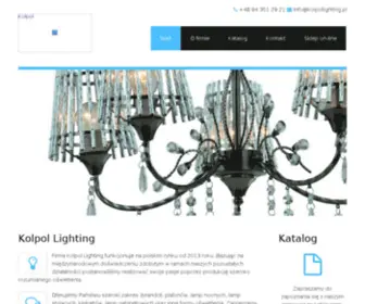 Kolpollighting.pl(Kolpol Lighting) Screenshot