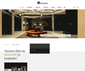 Kolsankoltuk.com.tr(KOLSAN Koltuk) Screenshot