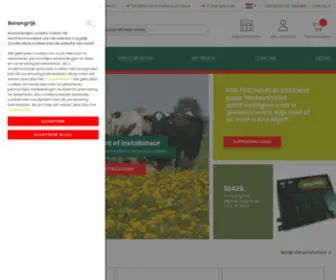 Koltec.nl(Schrikdraad en afrastering materiaal zoals schrikdraadapparaten) Screenshot