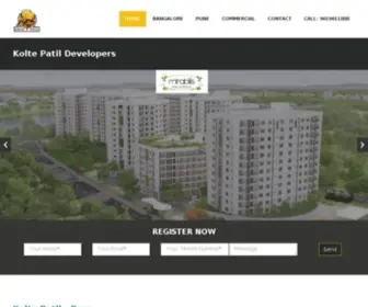 Koltepatildevelopers.in(Kolte Patil 2) Screenshot