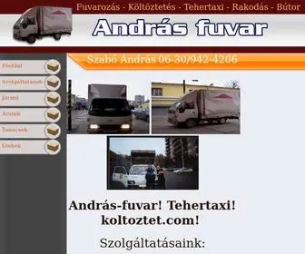 Koltoztet.com(Költöztetés) Screenshot