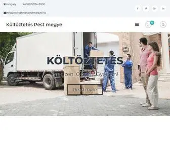 Koltoztetespestmegye.hu(Költöztetés) Screenshot