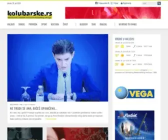 Kolubarske.rs(Valjevo) Screenshot
