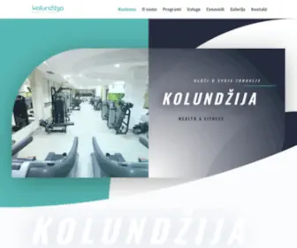 Kolundzija.rs(Kolundžija) Screenshot