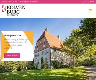 Kolvenburg.de(Kulturkreis Coesfeld) Screenshot