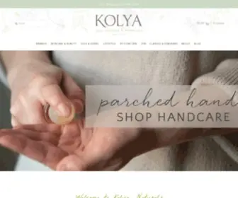 Kolyanaturals.com(Kolya Naturals) Screenshot