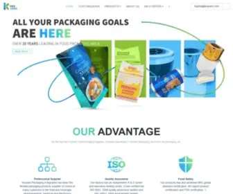 Kolysen.com(Food Packaging Suppliers) Screenshot