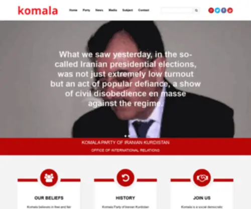 Komalainternational.org(Komalainternational) Screenshot