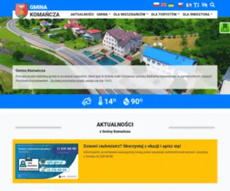 Komancza.pl(Urząd) Screenshot