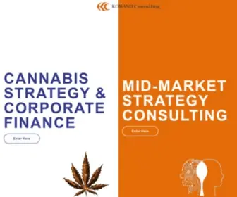 Komand.ca(Cannabis Strategy & Capital Raising) Screenshot