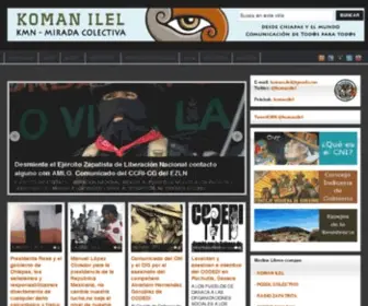 Komanilel.org(KOMAN ILEL "Mirada Colectiva") Screenshot