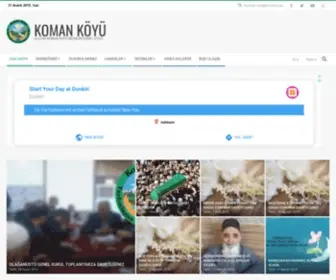 Komankoyu.com(Koman Köyü) Screenshot