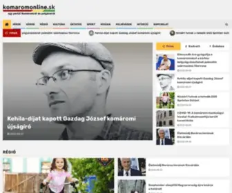 Komaromonline.sk(Egy) Screenshot