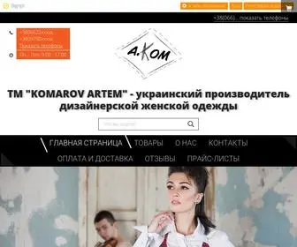 Komarovartem.com(KOMAROV ARTEM) Screenshot