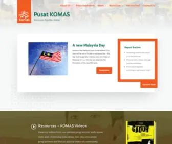 Komas.org(Pusat KOMAS) Screenshot