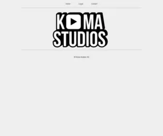 Komastudios.com(Koma Studios) Screenshot