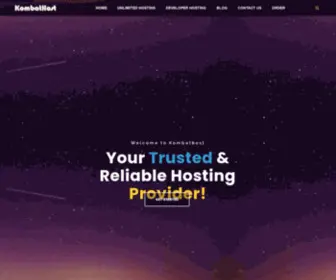 Kombathost.com(Unlimited Hosting) Screenshot