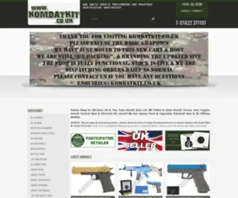 Kombatkit.co.uk(Airsoft Gun & BB Guns UK) Screenshot