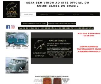 Kombiclube.com.br(Kombi Clube do Brasil) Screenshot