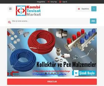 Kombitesisatmarket.com(Kombi Tesisat Market) Screenshot