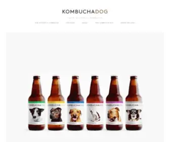 Kombuchadog.com(Kombucha Dog) Screenshot
