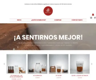 Kombuchaperu.com(Kombucha Perú) Screenshot