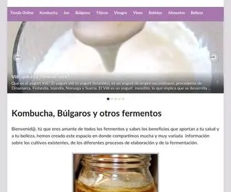 Kombuchaybulgaros.com(Kombucha, B) Screenshot