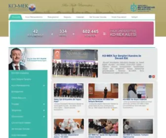 Komek.org(KO-MEK | Kocaeli Büyükşehir Belediyesi) Screenshot