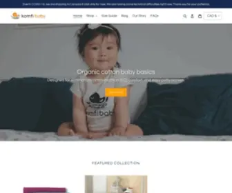 Komfibaby.com(Komfi Baby) Screenshot