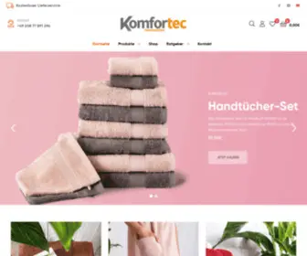 Komfortec.de(Startseite) Screenshot