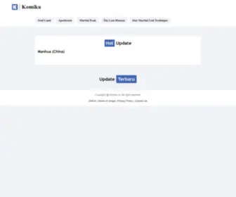 Komiku.co.id(Baca Komik Gratis Bahasa Indonesia) Screenshot