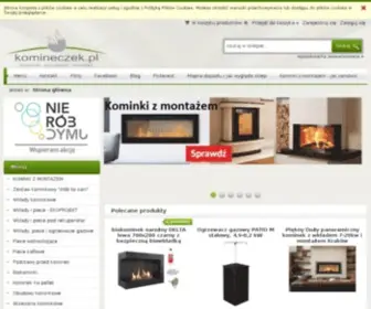 Komineczek.pl(Sklep z kominkami Kraków) Screenshot