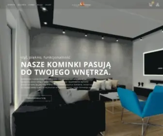 Kominki-Godzic.pl(Polski producent kominków) Screenshot