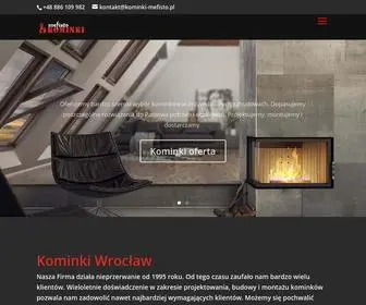 Kominki-Mefisto.pl(Kominki Wrocław) Screenshot
