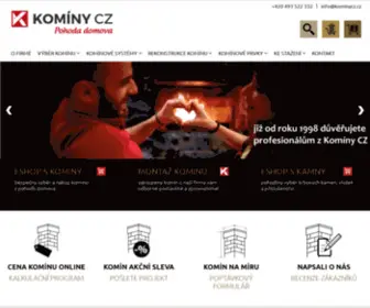 Kominycz.org(Komíny) Screenshot