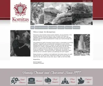 Komitas.ca(Komitas) Screenshot
