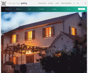 Komiza-Betini.com(Komiza, island of Vis) Screenshot