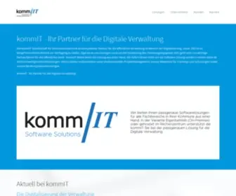 Komm-IT.de(KommIT GmbH in Köln) Screenshot