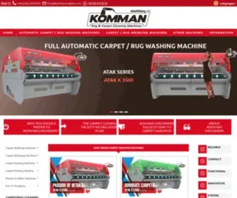Kommanmachinery.com(Komman®) Screenshot