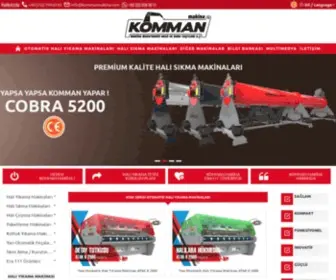 Kommanmakina.com(Komman) Screenshot